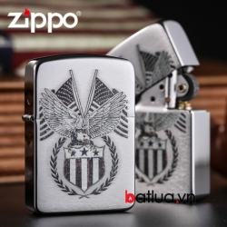 Zippo chính hãng Phiên bản 1941 khắc cờ mỹ 29093 - Mã SP: BL03033