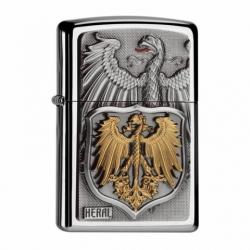 Zippo Chính Hãng Phiên Bản Châu Âu Heral Arco Đại Bàng Rắn Giới Hạn 777 Mẫu - Mã SP: ZPC1087