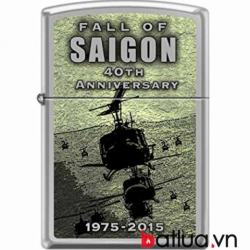 Zippo chính hãng phiên bản chiến tranh việt nam sài gòn 40th - Mã SP: ZPC1992