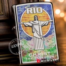 Zippo Chính hãng Rio Christ 29256 - Mã SP: BL03031