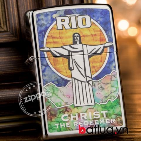 Zippo Chính hãng Rio Christ 29256