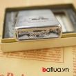 Zippo Cổ Chính hãng USA mầu bạc xước sản xuất năm 1973