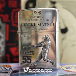 Zippo Cổ hideki matsui Sản Xuất Năm 1998 - Mã SP: ZPC1573