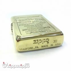 Zippo cổ Jimbeam vỏ đồng thau nguyên chất sản xuất năm 1995 - Mã SP: ZPC1611