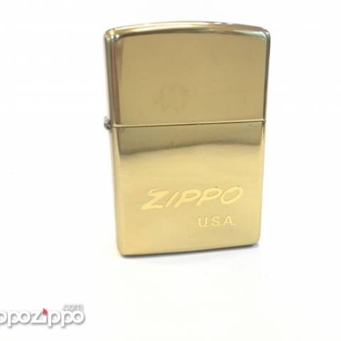 Zippo Cổ khắc logo zippo USA vỏ đồng sản xuất năm 1993