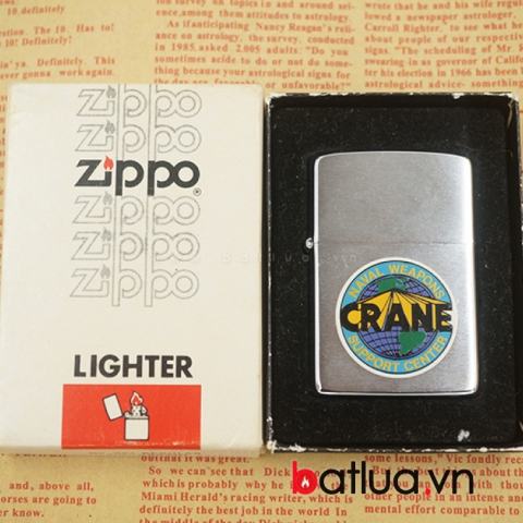 Zippo Cổ USA chính hãng CRANE sẳn xuất năm 1985