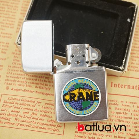 Zippo Cổ USA chính hãng CRANE sẳn xuất năm 1985