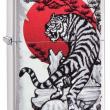 Zippo mạ Chrome in chúa sơn lâm